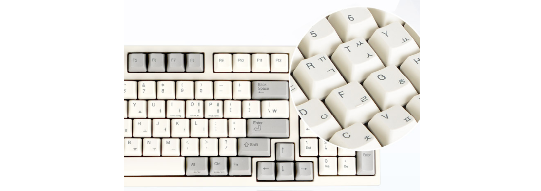 Bàn phím cơ Leopold FC980C White Topre Made in Japan sử dụng keycap PBT bền bỉ và cho cảm giác gõ tốt